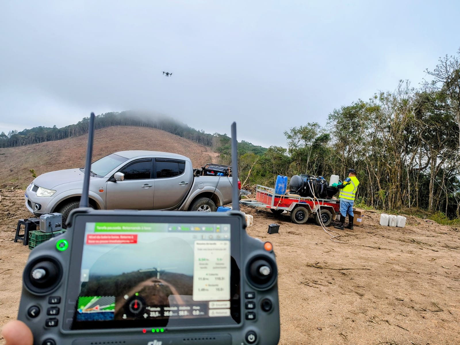 Equipe DRN Agroforest em campo 1